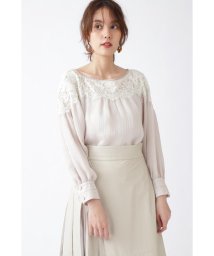 JILL STUART(ジル スチュアート)/◆ハンナレースブラウス/BEIGE