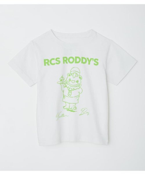 RODEO CROWNS WIDE BOWL(ロデオクラウンズワイドボウル)/キッズ Color Bear Tシャツ/柄GRN5