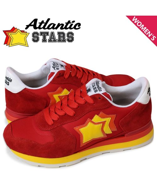 Atlantic STARS(アトランティックスターズ)/アトランティックスターズ Atlantic STARS ベガ スニーカー レディース VEGA レッド RR－27R/その他