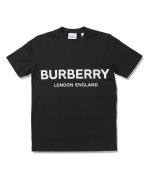 20%OFF！＜マガシーク＞ エシェルリベルテ BURBERRY SHOTOVER_J1 バーバリー プリント Tシャツ 80116511 レディース レディース ブラック M ECHELLE LIBERTE】 タイムセール開催中】画像