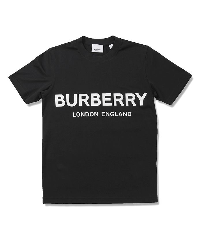 20%OFF！＜マガシーク＞ エシェルリベルテ BURBERRY SHOTOVER_J1 バーバリー プリント Tシャツ 80116511 レディース レディース ブラック S ECHELLE LIBERTE】 タイムセール開催中】