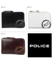 POLICE/ポリス POLICE 財布 二つ折り メンズ イーブン L字ファスナー EVEN WALLET ブラック ホワイト ブラウン 黒 白 PA－5509/503349973