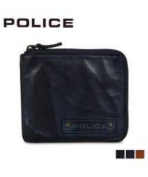 POLICE/ポリス POLICE 財布 ミニ財布 メンズ ラヴァーレ L字ファスナー LAVARE WALLET ブラック ネイビー キャメル 黒 PA－59606/503349980