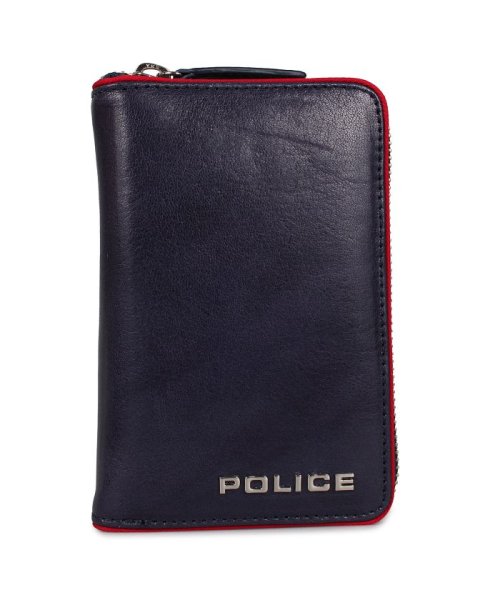 POLICE(ポリス)/ポリス POLICE 財布 長財布 テライオ メンズ ラウンドファスナー 本革 ROUND ZIPPER WALLET ブラック カーキ ダーク ブラウン 黒 /ネイビー