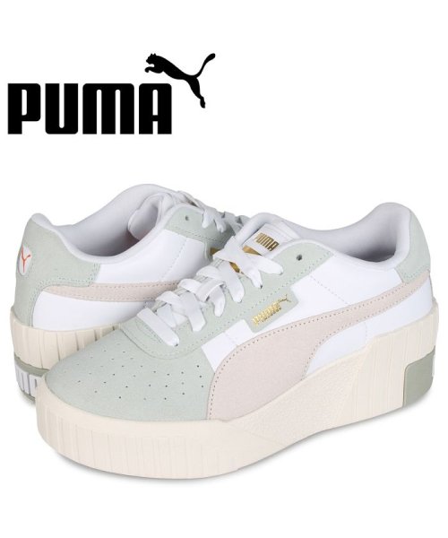 プーマ Puma カリ ウェッジ スニーカー レディース 厚底 Cali Wedge Socal Wmns グレー プーマ Puma Magaseek