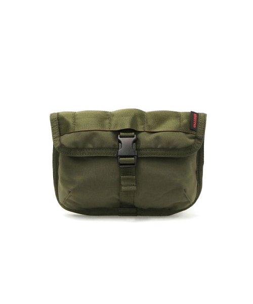 BRIEFING(ブリーフィング)/【日本正規品】ブリーフィング ポーチ BRIEFING 小物入れ AT－FLAP POUCH L ATコレクション ショルダーバッグ 軽量 BRL201A51/オリーブ