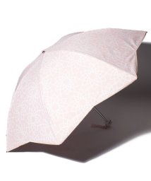 FURLA(フルラ)/FURLA 晴雨兼用折りたたみ傘 "フラワー捺染 刺繍”/ペールピンク