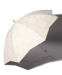 FURLA(フルラ)/FURLA 晴雨兼用傘 "フラワー捺染 刺繍”/キャメル