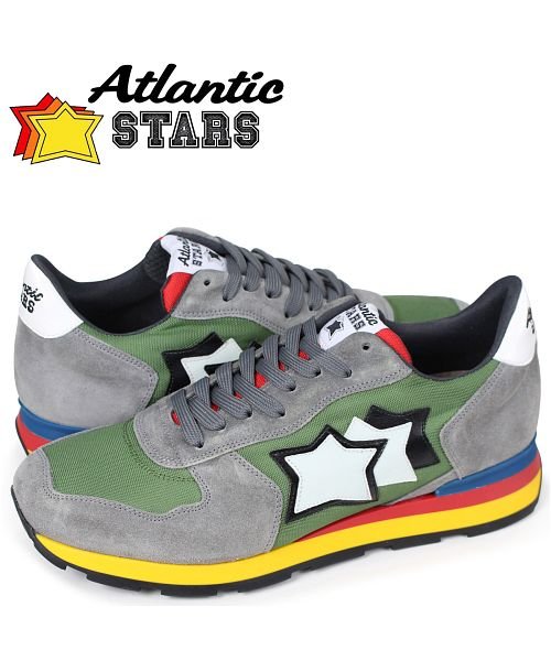 アトランティックスターズ Atlantic Stars アンタレス スニーカー メンズ Antares Ci a カーキ アトランティックスターズ Atlanticstars Magaseek