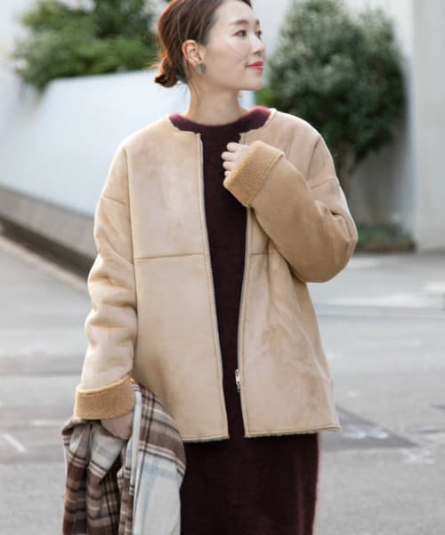 セール Rosso フェイクムートンノーカラーショートコート アーバンリサーチ アウトレット Urban Research Outlet Magaseek セール Rosso フェイクムートンノーカラーショートコート アーバンリサーチ アウトレット Urban Research Outlet Magaseek