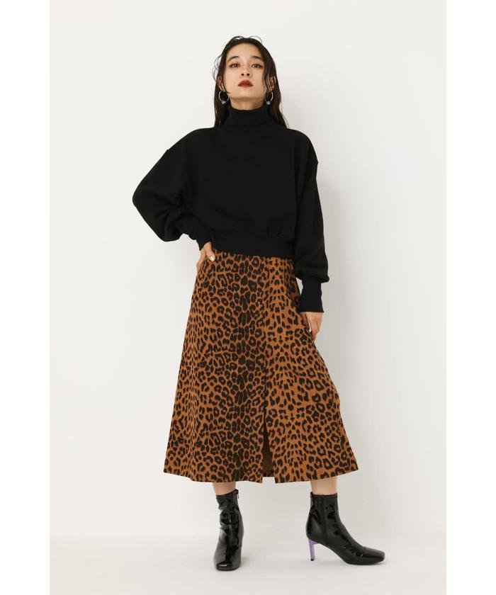 30%OFF！＜マガシーク＞ ラグアジェム LEOPARD SLIT SK レディース マルチ（混色） XS LAGUA GEM】 セール開催中】