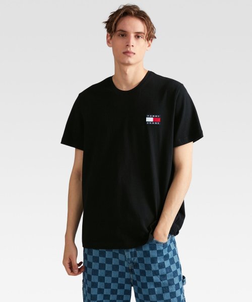 ロゴワッペンtシャツ トミージーンズ Tommy Jeans Magaseek