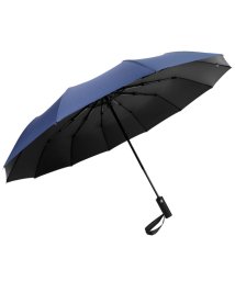BACKYARD FAMILY(バックヤードファミリー)/折りたたみ傘 自動開閉 12本骨 晴雨兼用/ネイビー