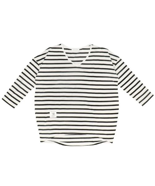 Vネック ボーダーtシャツ レディース バックヤード Backyard Magaseek Vネック ボーダーtシャツ レディース バックヤード Backyard Magaseek