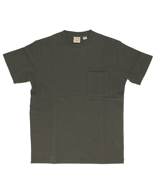 BACKYARD FAMILY(バックヤードファミリー)/Goodwear グッドウェア ポケット付きTシャツ 2w7－2500/チャコールグレー