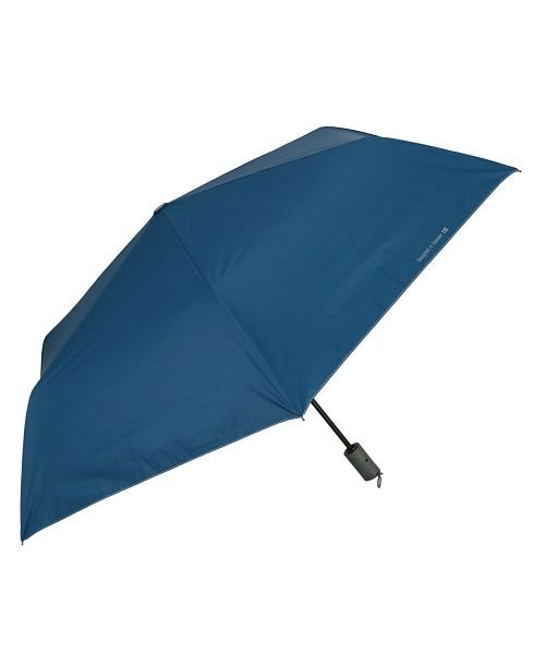 BACKYARD FAMILY(バックヤードファミリー)/innovator 晴雨兼用折りたたみ傘 自動開閉日傘 55cm/ブルー系1