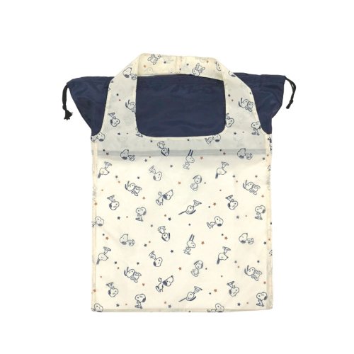 スヌーピー ムーミン 底板付きエコバッグ バックヤード Backyard Magaseek