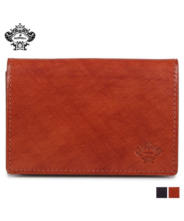 オロビアンコ Orobianco カードケース 名刺入れ 定期入れ メンズ Business Card Holder ブラック ブラウン 黒 Ors オロビアンコ Orobianco Magaseek