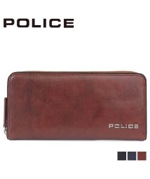 POLICE/ポリス POLICE 財布 長財布 メンズ ラウンドファスナー レザー TERAIO ROUND WALLET ブラック ネイビー ダーク ブラウン 黒 PA－/503017471