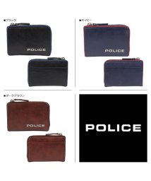 POLICE/ポリス POLICE 財布 小銭入れ コインケース メンズ L字ファスナー レザー TERAIO COIN CASE ブラック ネイビー ダーク ブラウン 黒 /503017472