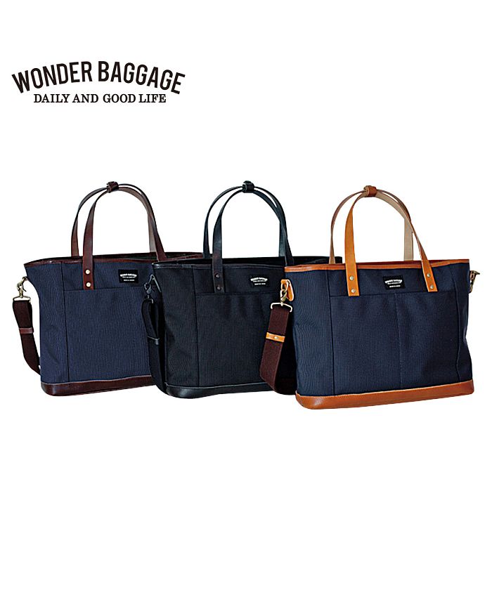 ワンダーバゲージ WONDER BAGGAGE トートバッグ バッグ ショルダー