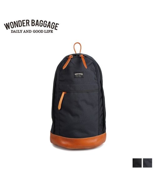 ワンダーバゲージ WONDER BAGGAGE リュック バッグ バックパック メンズ DATPACK ブラック ネイビー 黒 WB－G－001 WONDER BAGGAGE リュック バッグ DATPACK