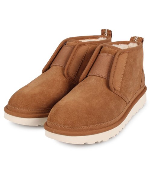 Ugg アグ ショートブーツ ムートンブーツ ニューメル フレックス メンズ Mens Neumel Flex ブラック ダーク グレー ブラウン 黒 1106 アグ Ugg Magaseek
