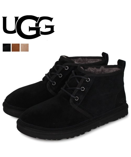 UGG(UGG)/UGG アグ ブーツ ショートブーツ ニューメル メンズ NEUMEL ブラック ブラウン 黒 3236/ブラック