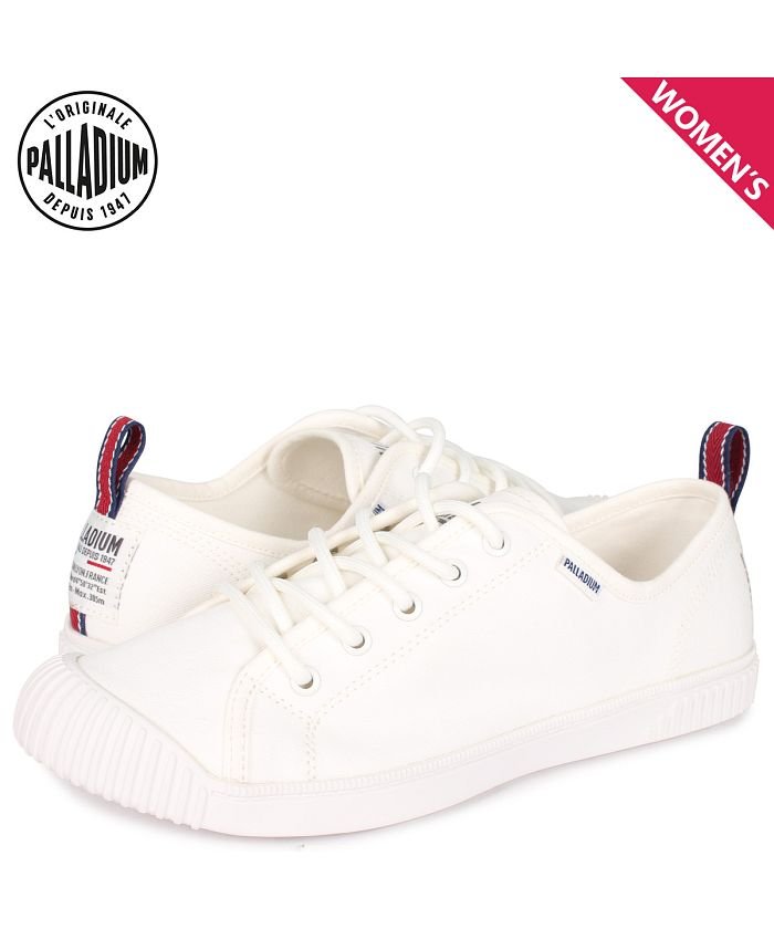 パラディウム Palladium イージー レース スニーカー レディース Easy Lace ホワイト 白 パラディウム Palladium Magaseek