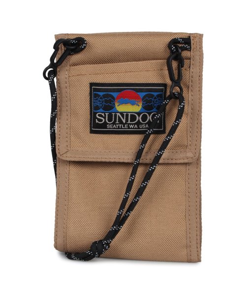 SUNDOG(サンドッグ)/サンドッグ SUNDOG ハイドアウェイ ポーチ 財布 カードケース メンズ レディース  HIDE AWAY ブラック カーキ グリーン 黒 VBSM－537/カーキ