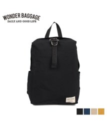 WONDER BAGGAGE(ワンダーバゲージ)/ワンダーバゲージ WONDER BAGGAGE リュック バッグ バックパック メンズ レディース 20L 撥水 SUNNY RELAX BAG ブラック ネイ/ブラック