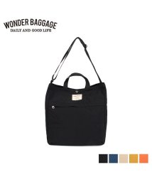 WONDER BAGGAGE(ワンダーバゲージ)/ワンダーバゲージ WONDER BAGGAGE バッグ トートバッグ メンズ レディース 15L SUNNY RELAX TOTE/ブラック