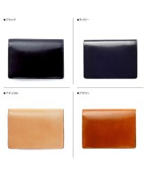 IlBussetto(イルブセット)/イルブセット Il Bussetto 名刺入れ カードケース パスケース メンズ レディース 本革 CARD CASE ブラック ネイビー ナチュラル ブラウン/ナチュラル