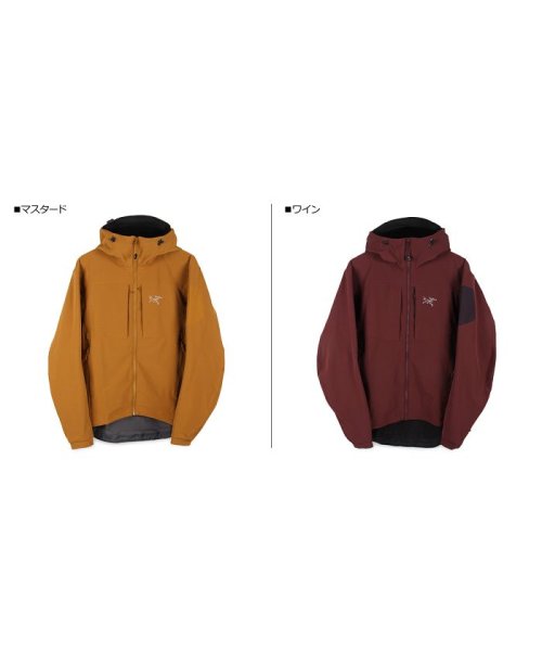 ARC'TERYX(アークテリクス)/ARCTERYX アークテリクス ジャケット ガンマ メンズ GAMMA MX HOODY ブラック ネイビー オリーブ 黒 19274/マスタード