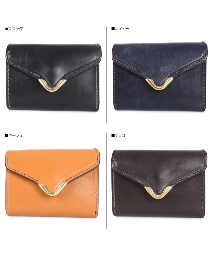 クランプ Cramp 財布 三つ折り メンズ レディース Wallet ブラック ネイビー ベージュ チョコ グリーン 黒 Cr 9 クランプ Cramp Magaseek