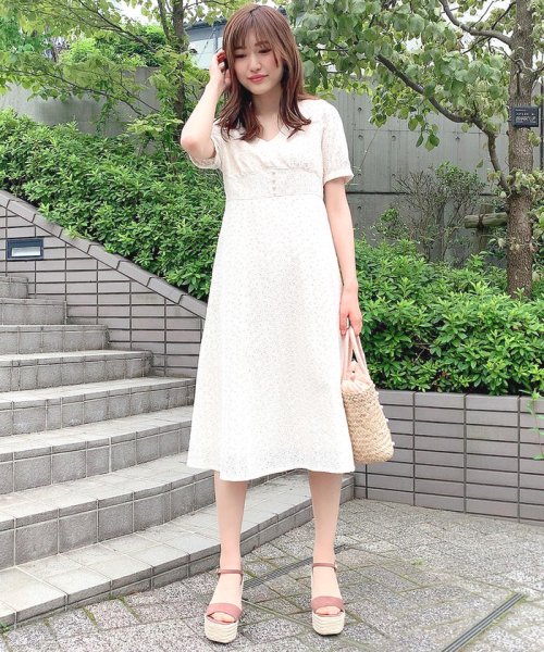 セール ミッシュマッシュ Misch Masch 綿刺繍レースワンピース Magaseek セール ミッシュマッシュ Misch Masch 綿刺繍レースワンピース Magaseek
