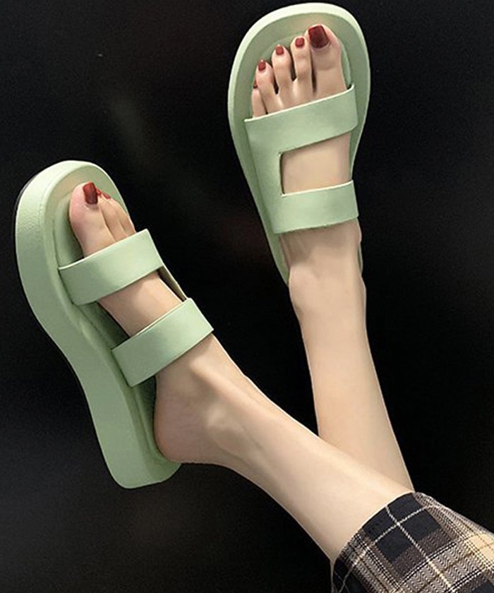 フラット 厚底サンダルの人気商品 通販 価格比較 価格 Com