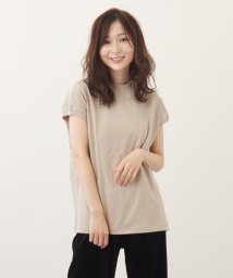 WYTHE(WYTHE)/【WYTHE】モックネック Tシャツ FREEサイズ/ライトグレー