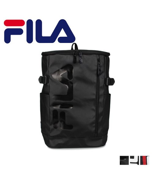 FILA(フィラ)/FILA フィラ リュック バッグ バックパック メンズ レディース 21L BAG PACK ブラック ネイビー 黒 7576/ブラック