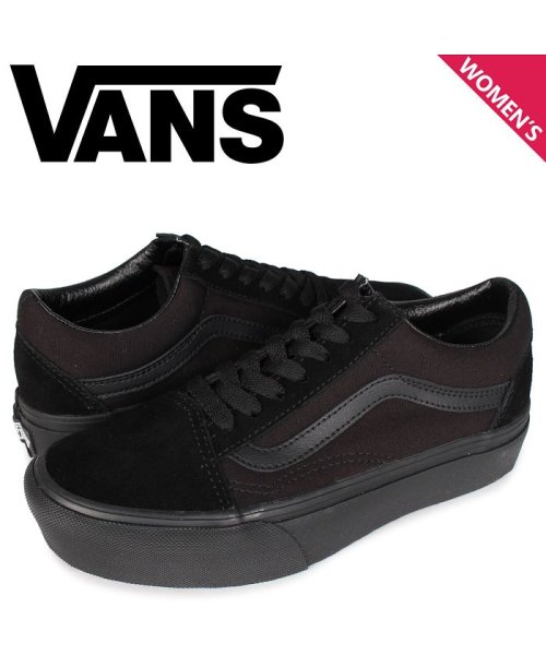 Vans ヴァンズ オールドスクール プラットフォーム スニーカー レディース バンズ 厚底 Old Skool Platform ブラック 黒 Vn0a3b3 ヴァンズ Vans Magaseek