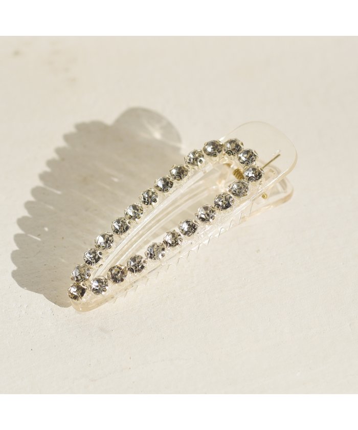 セール マ シェール コゼット Ma Chere Cosette ラインストーンシンプルヘアクリップ ベージュ マ シェール コゼット Ma Chere Cosette Magaseek セール マ シェール コゼット Ma Chere Cosette ラインストーンシンプルヘアクリップ ベージュ マ シェール コゼット Ma Chere Cosette Magaseek