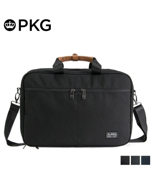 PKG(ピーケージー)/PKG ピーケージー バッグ リュック ショルダーバッグ メンズ レディース 3WAY 20L PEARSON ブラック チャコールグレー ネイビー 黒 19P/ブラック