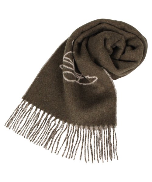 クーポン開催中 ヴィヴィアンウエストウッド Vivienne Westwood マフラー メンズ レディース ウール Muffler ブラック グレー ネイビー ワイン レッド ヴィヴィアンウエストウッド Viviennewestwood Magaseek