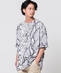 CavariA(キャバリア)/CavariA【キャバリア】デザインが選べる総柄プリント半袖ビッグTシャツ/その他