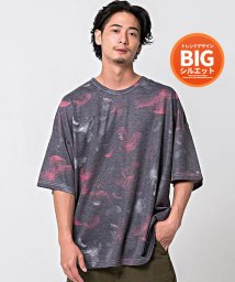 CavariA(キャバリア)/CavariA【キャバリア】デザインが選べる総柄プリント半袖ビッグTシャツ/その他系5