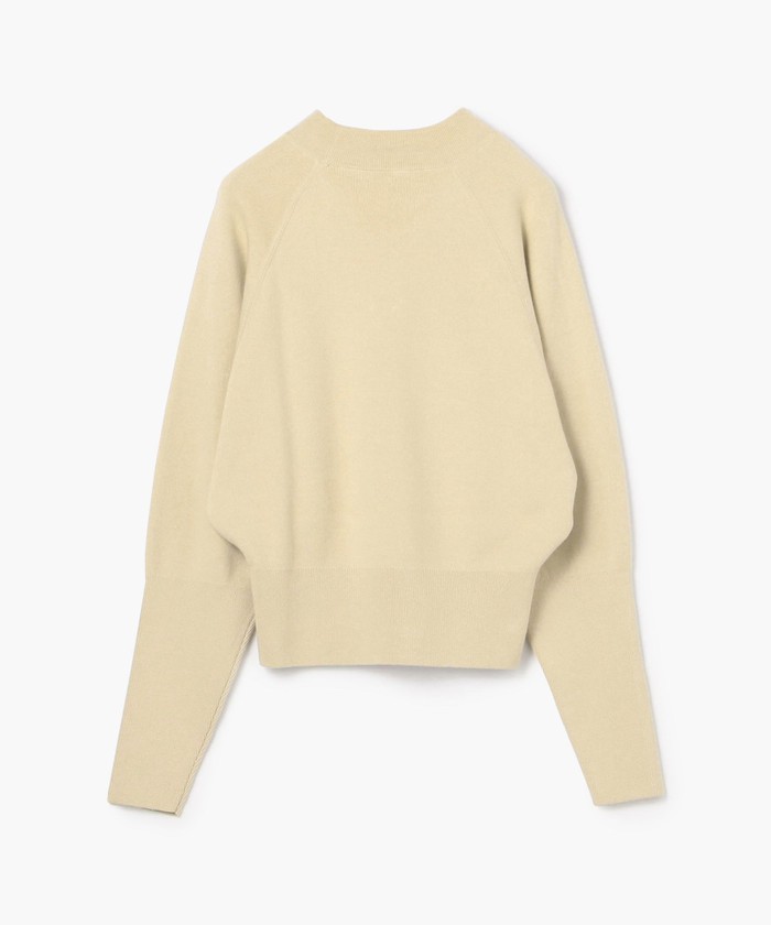 【新品未使用】cabanコットンカシミヤボトルネックラグランスリーププルオーバー CABaN コットンカシミヤ ボトルネックラグランスリーププルオーバー