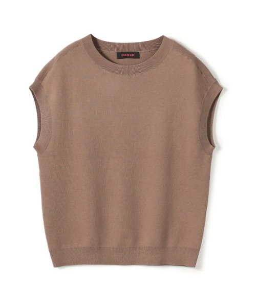 CABaN コットンカシミヤ クルーネックベスト 商品説明スエットアイテムをニット生地に置き換えたベストに新色が登場。二 R1769326675(13552円)