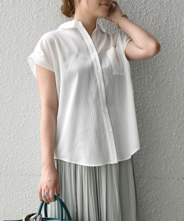 セール 40 Off Ships Any ヨウリュウ ポケット シャツブラウス シップス エニィ ウィメンズ Ships Any Womens Magaseek