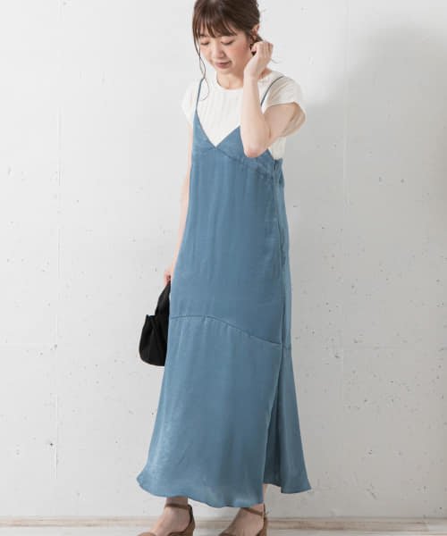 セール ヴィンテージサテンキャミソールワンピース アーバンリサーチサニーレーベル Urban Research Sonny Label Magaseek