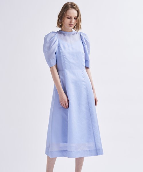 セール タックスリーブワンピース ランバンオンブルー Lanvin En Bleu Magaseek